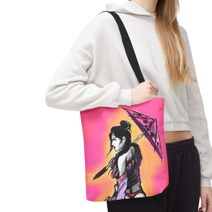 Vibrant Art Tote Bag, Stylish Handbag, Unique Gift for Her, Summer Accessory, Eco-Friendly Bag