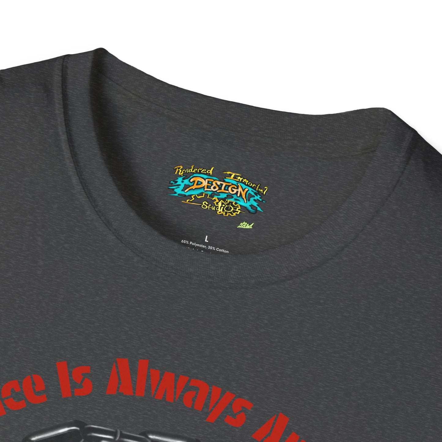Viking Warrior T-Shirt — "Violence Is Always An Option" / "Save Me A Seat In Valhalla"