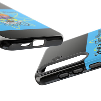 Protect Thy Peace Phone Case, Zen G Tough Case for Stress Relief, Unique Phone Accessory, Holiday Gift, Vibrant Design
