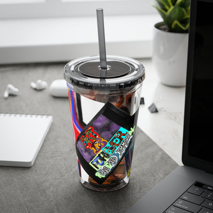 Sunsplash Tumbler with Straw, 16oz