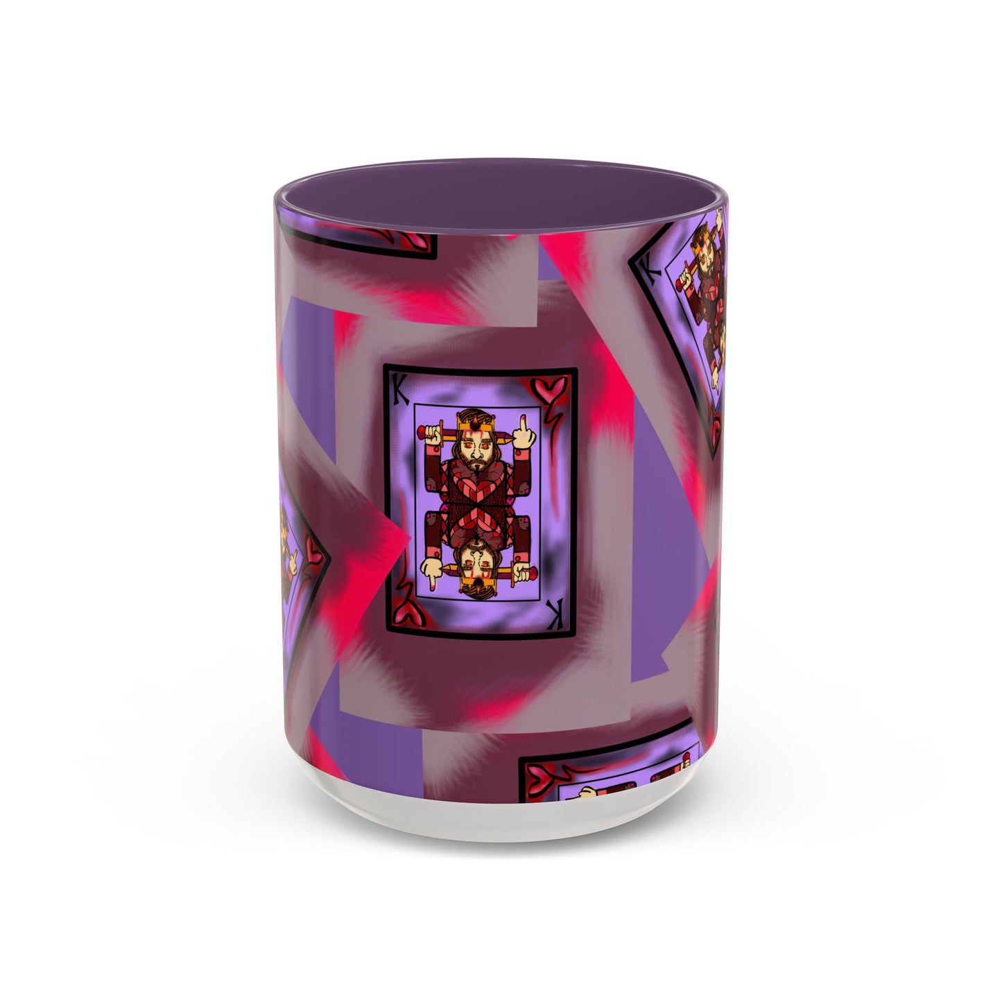 Rebellious King Coffee Mug, Unique Gift for Coffee Lovers, Artful Mug for Home, Cool Cup for Tea, Birthday Present, Fun Kitchen Decor