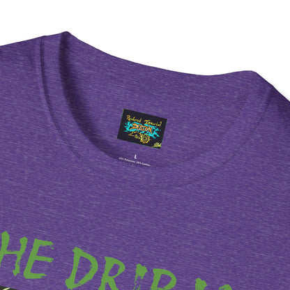 Unisex Graphic Tee - The Drip is Contagious, Trendy T-Shirt, Streetwear Fashion, Gift for Friends, Casual Wear, Hip Hop Style