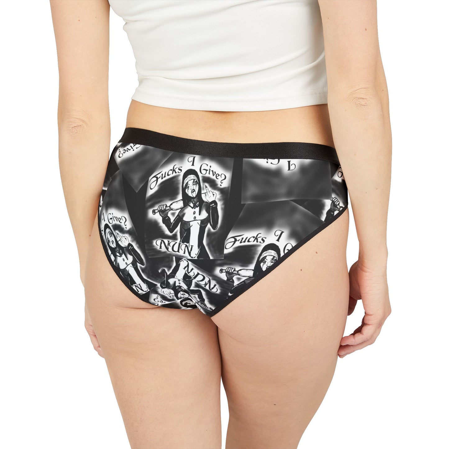 Feminine Comfort: Sassy 'Fucks Given' Women's Underwear