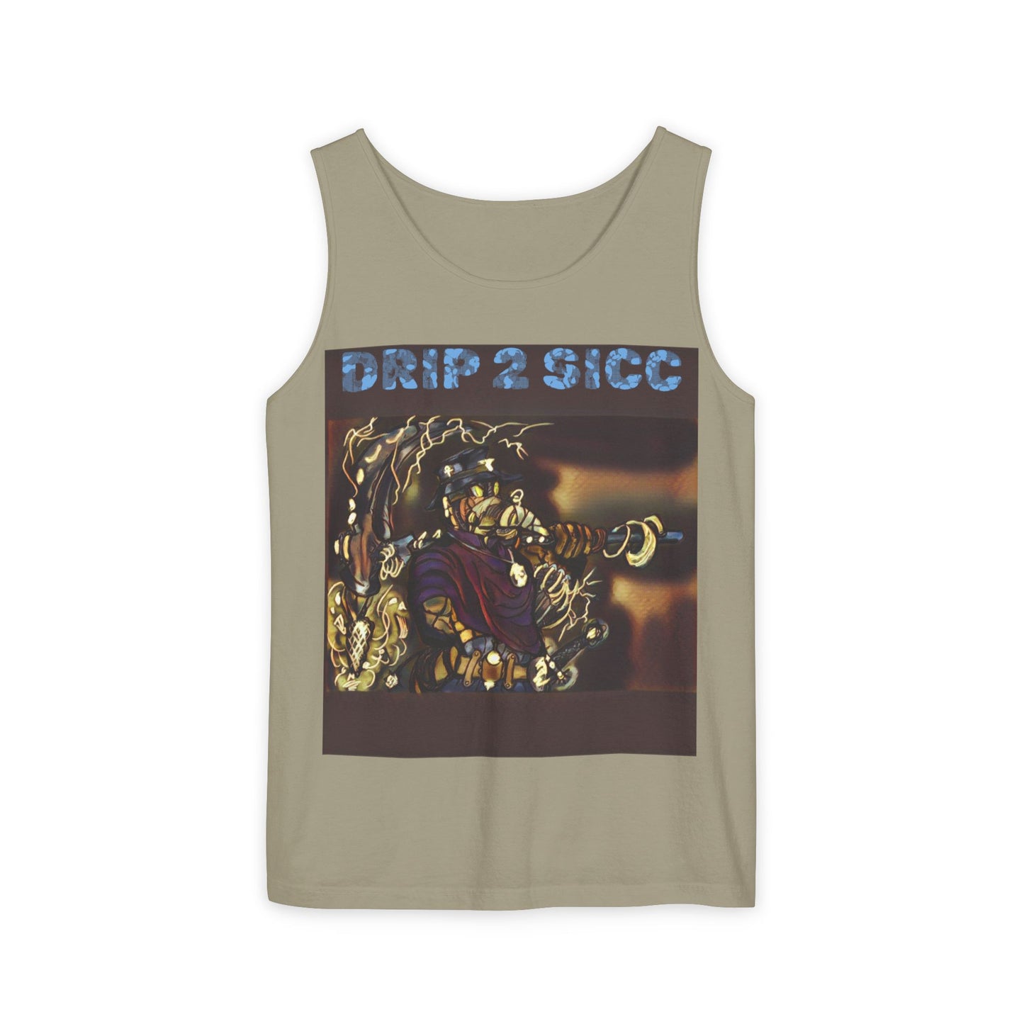 Drip 2 Sicc Unisex Tank Top, Graphic Tank, Summer Wear, Casual Shirt, Trendy Apparel, Festival Outfit