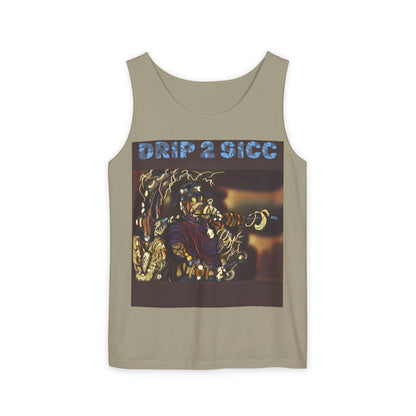 Drip 2 Sicc Unisex Tank Top, Graphic Tank, Summer Wear, Casual Shirt, Trendy Apparel, Festival Outfit