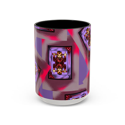 Rebellious King Coffee Mug, Unique Gift for Coffee Lovers, Artful Mug for Home, Cool Cup for Tea, Birthday Present, Fun Kitchen Decor