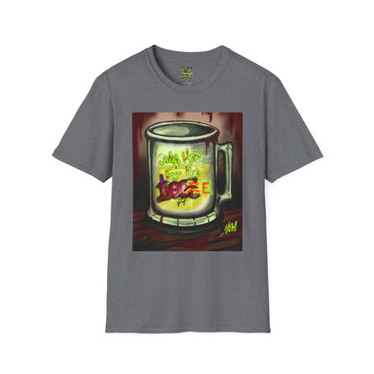 Here For the Boos Unisex Softstyle T-Shirt, Casual Streetwear, Urban Fashion, Unique Graphic Tee, Perfect Gift for Art Lovers