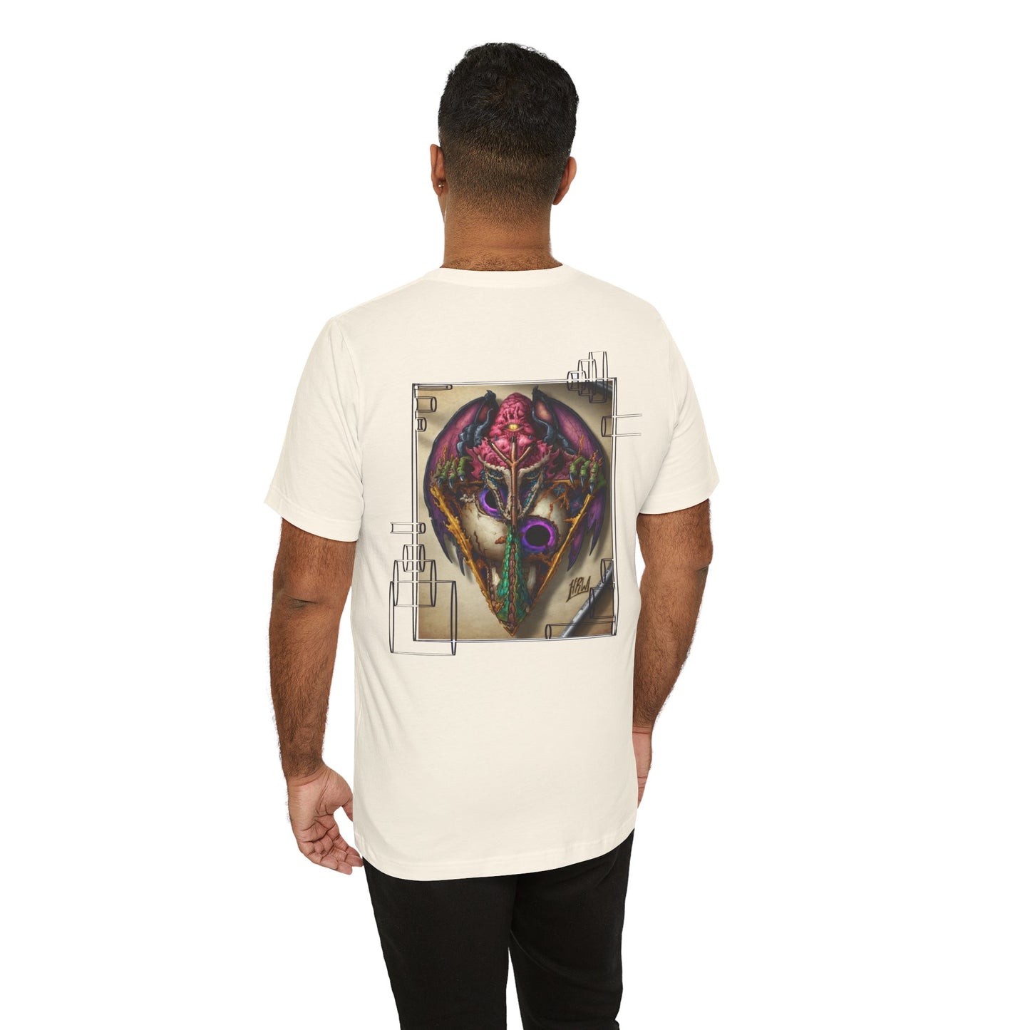 Viking King Graphic Tee — Norse Warrior Playing Card Design