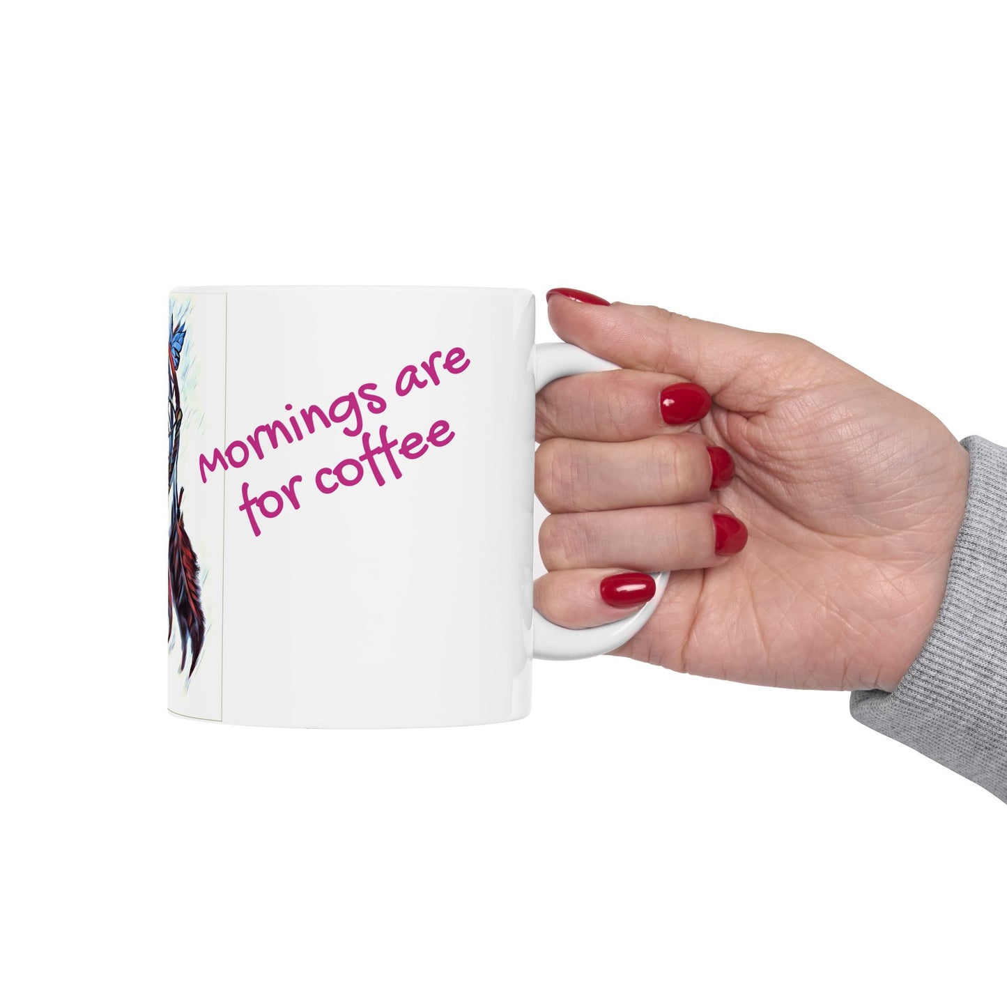 Dream Catcher Ceramic Mug - Morning Inspiration 11oz & 15oz