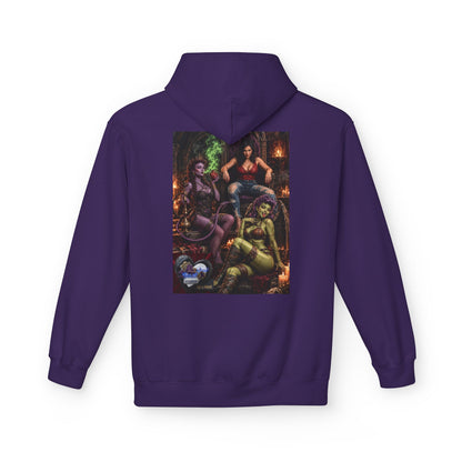 Halloween Hoodie, Unisex Midweight Fleece for Fall, Spooky SZN Apparel, Perfect for Ghost Hunting, Trick or Treating