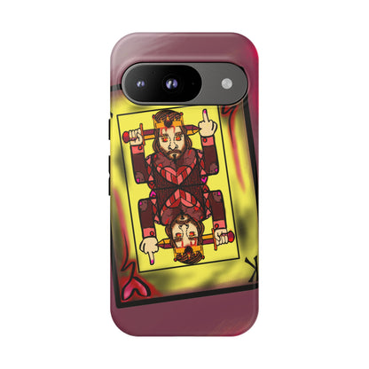 Playing Card Phone Case - Tough Cases with King Design