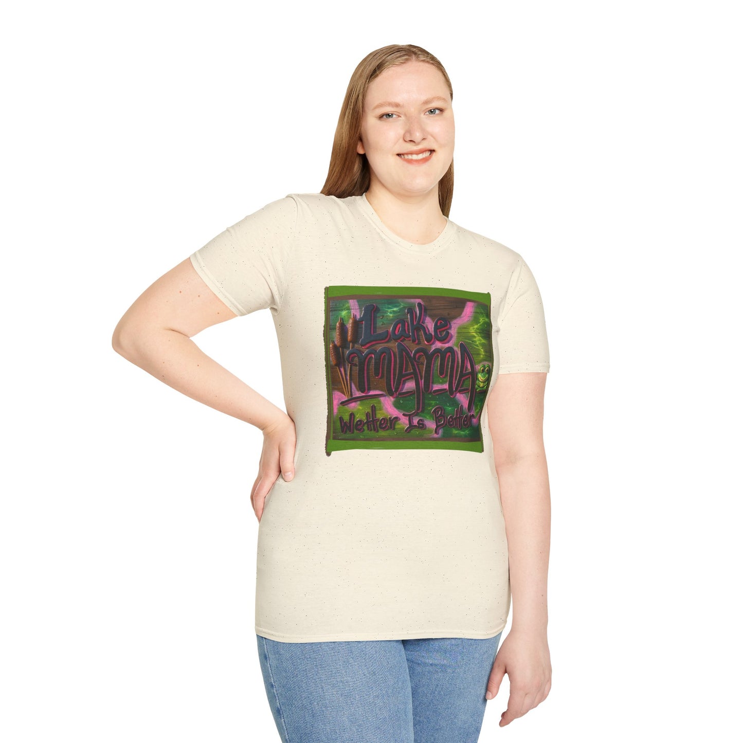 Lake mama Graphic T-Shirt — 'Water' Nature Vibe Tee