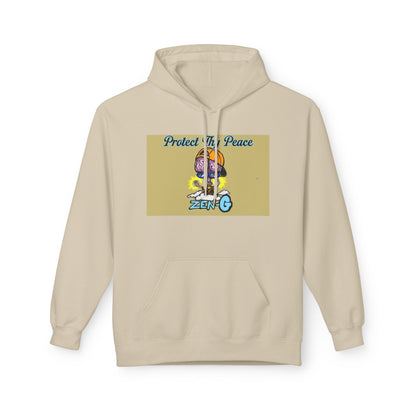 Unisex Fleece Hoodie with 'Protect The Peace' Design | Cozy Apparel for Mindfulness, Gift for Yoga Lovers, Peaceful Vibe Hoodie, [...]