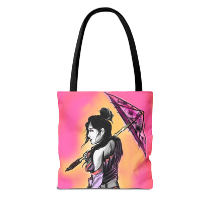 Vibrant Art Tote Bag, Stylish Handbag, Unique Gift for Her, Summer Accessory, Eco-Friendly Bag