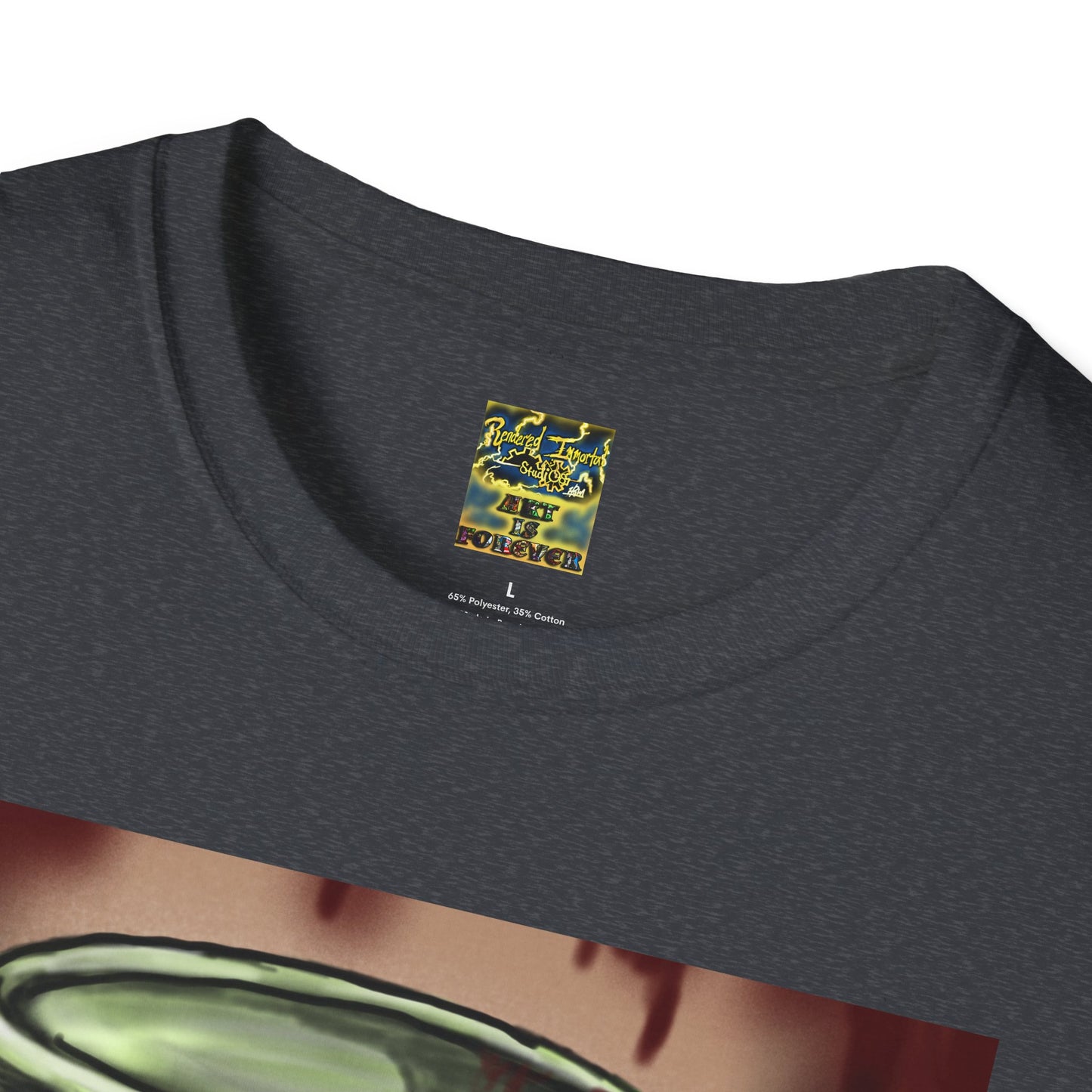 Here For the Boos Unisex Softstyle T-Shirt, Casual Streetwear, Urban Fashion, Unique Graphic Tee, Perfect Gift for Art Lovers