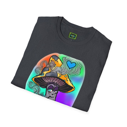 Colorful Fungi T-Shirt, Psychedelic Mushroom Tee, Unisex Graphic Shirt, Gifts for Nature Lovers, Festival Wear, Casual Style
