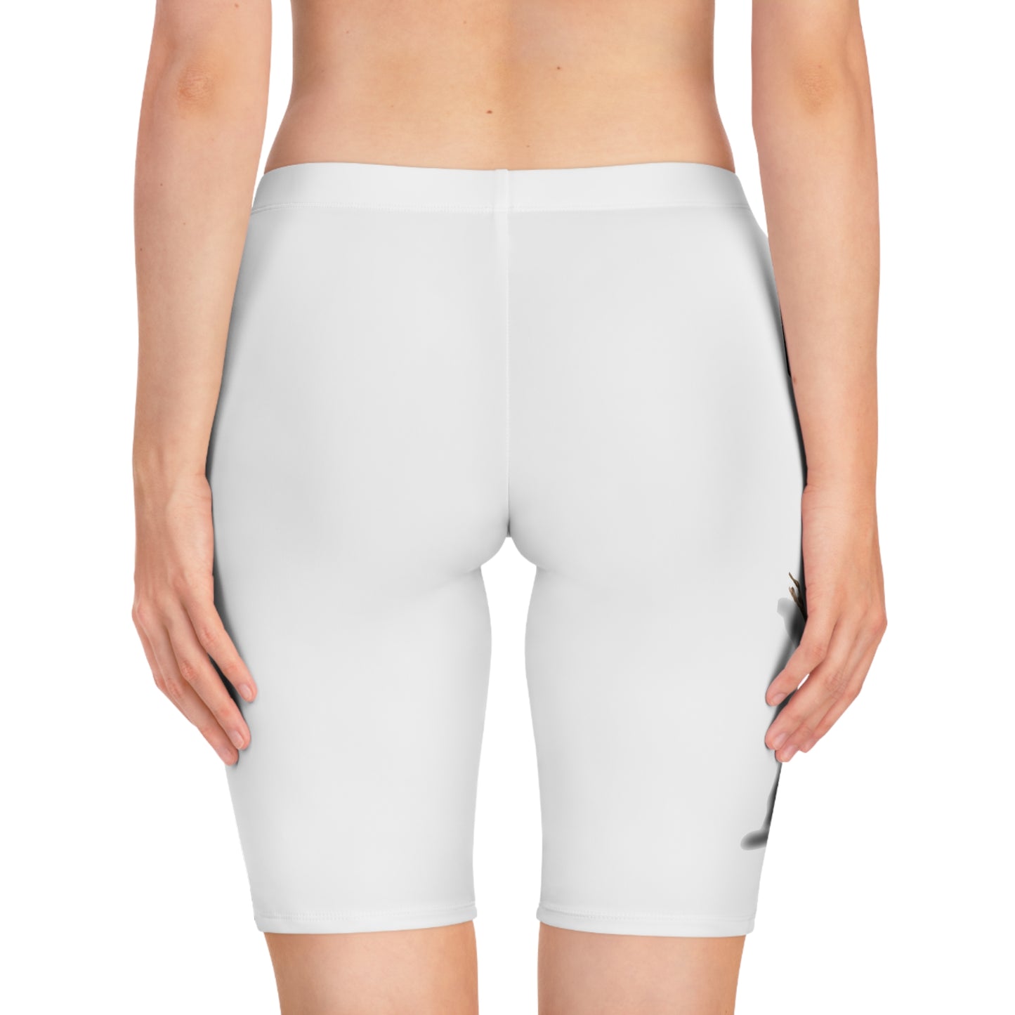 Floral Women's Workout Shorts- Stylish Activewear for Cycling & Fitness