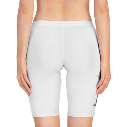 Floral Women's Workout Shorts- Stylish Activewear for Cycling & Fitness