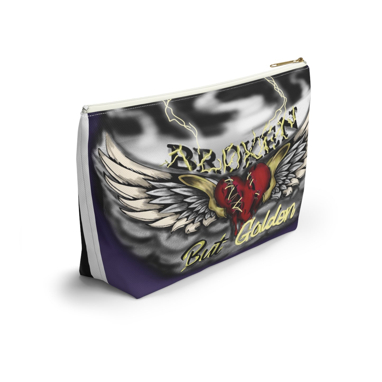 Mama Bear Accessory Pouch – Versatile Cosmetic Bag with Art Design