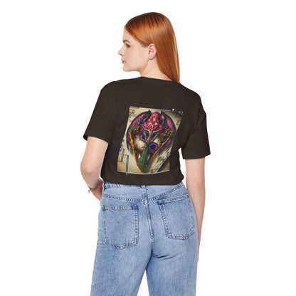 Viking King Graphic Tee — Norse Warrior Playing Card Design