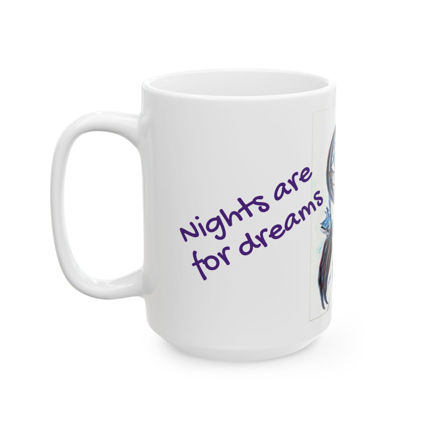 Dream Catcher Ceramic Mug - Morning Inspiration 11oz & 15oz
