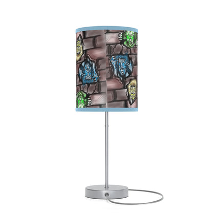Graffiti Emotion Faces Table Lamp –Mental Expression Art Lamp (US/CA Plug)
