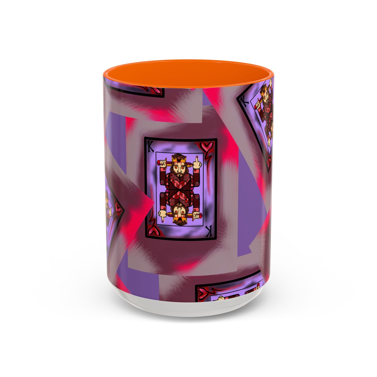 Rebellious King Coffee Mug, Unique Gift for Coffee Lovers, Artful Mug for Home, Cool Cup for Tea, Birthday Present, Fun Kitchen Decor
