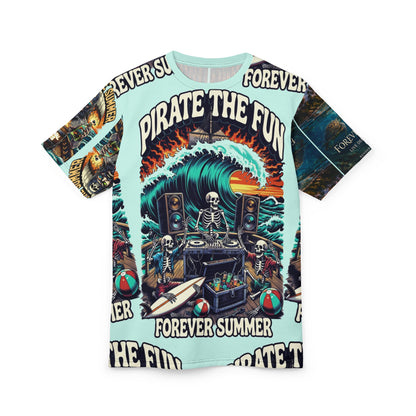 Pirate the Fun "Forever Summer" All-Over Print Tee