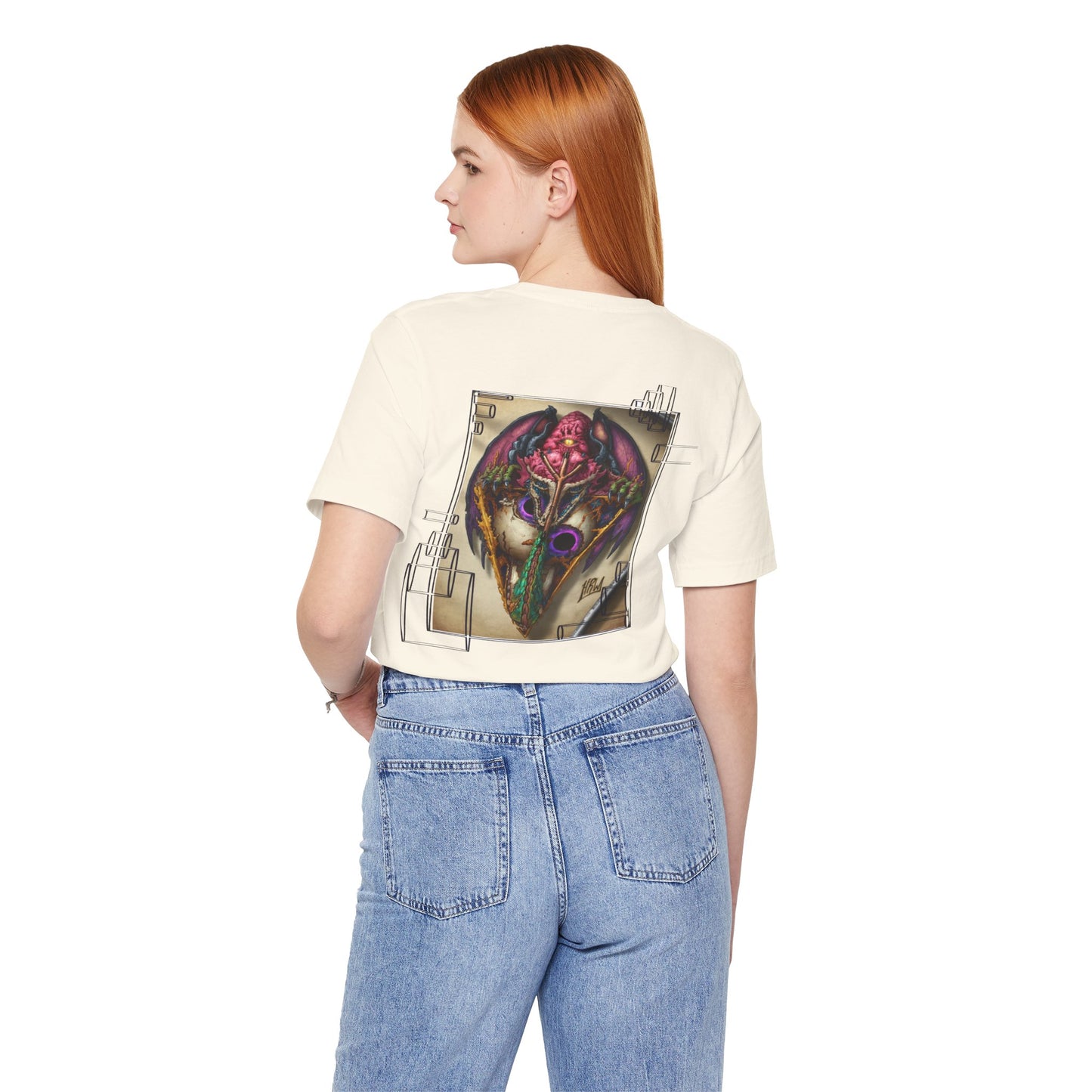 Viking King Graphic Tee — Norse Warrior Playing Card Design