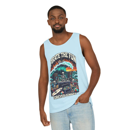 Forever Summer Tank — "Pirate the Fun / Forever Summer" Graphic Tank Top