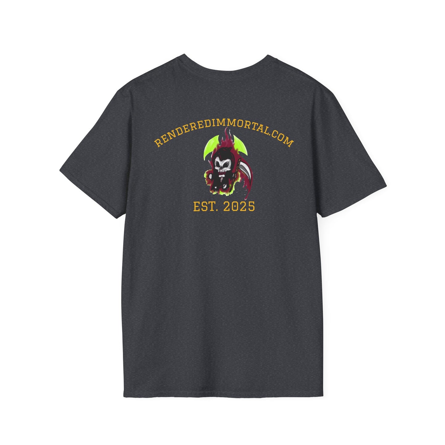 Unisex Graphic T-Shirt - "It's Always Raining in My Head" Horror Art Tee