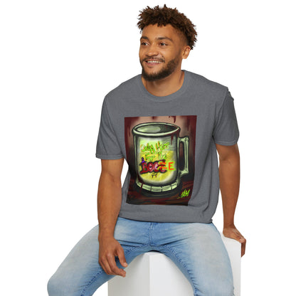 Here For the Boos Unisex Softstyle T-Shirt, Casual Streetwear, Urban Fashion, Unique Graphic Tee, Perfect Gift for Art Lovers