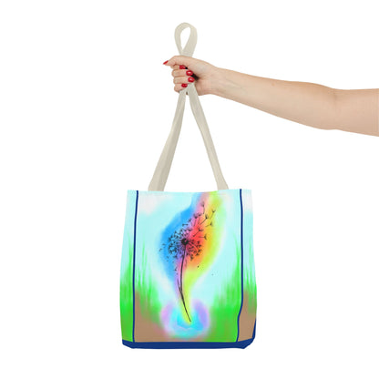 Vibrant Nature-Themed Tote Bag - Perfect for Eco Lovers, Beach Days, Daily Errands, Gift for Friends, Sustainable Fashion