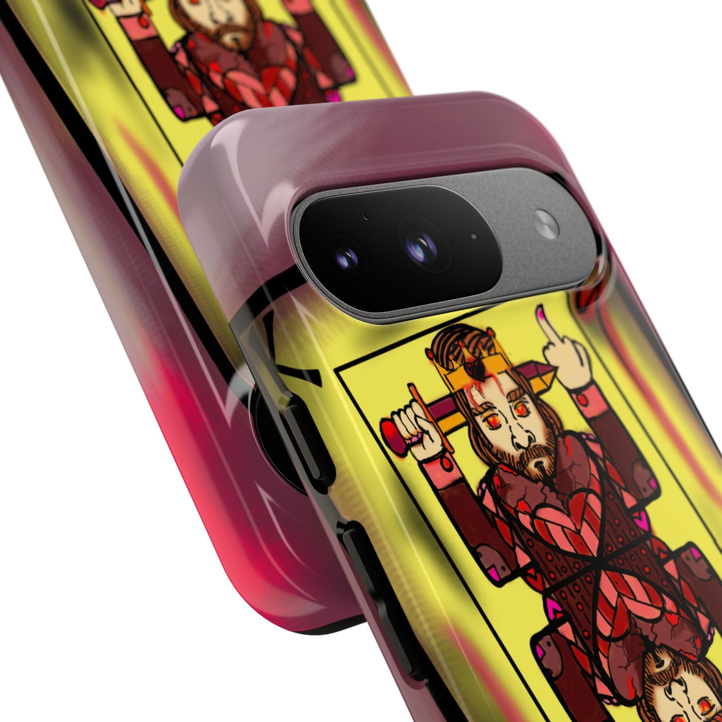 Playing Card Phone Case - Tough Cases with King Design