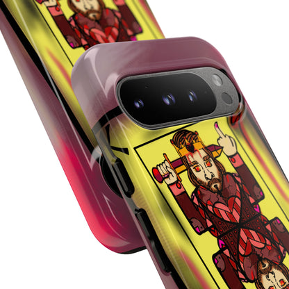 Playing Card Phone Case - Tough Cases with King Design