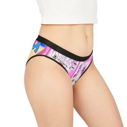 Beach Vibes Women's Underwear - High Class Mama & Lighthouse Designs