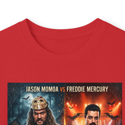 Momoa Vs Mercury: music against muscle.