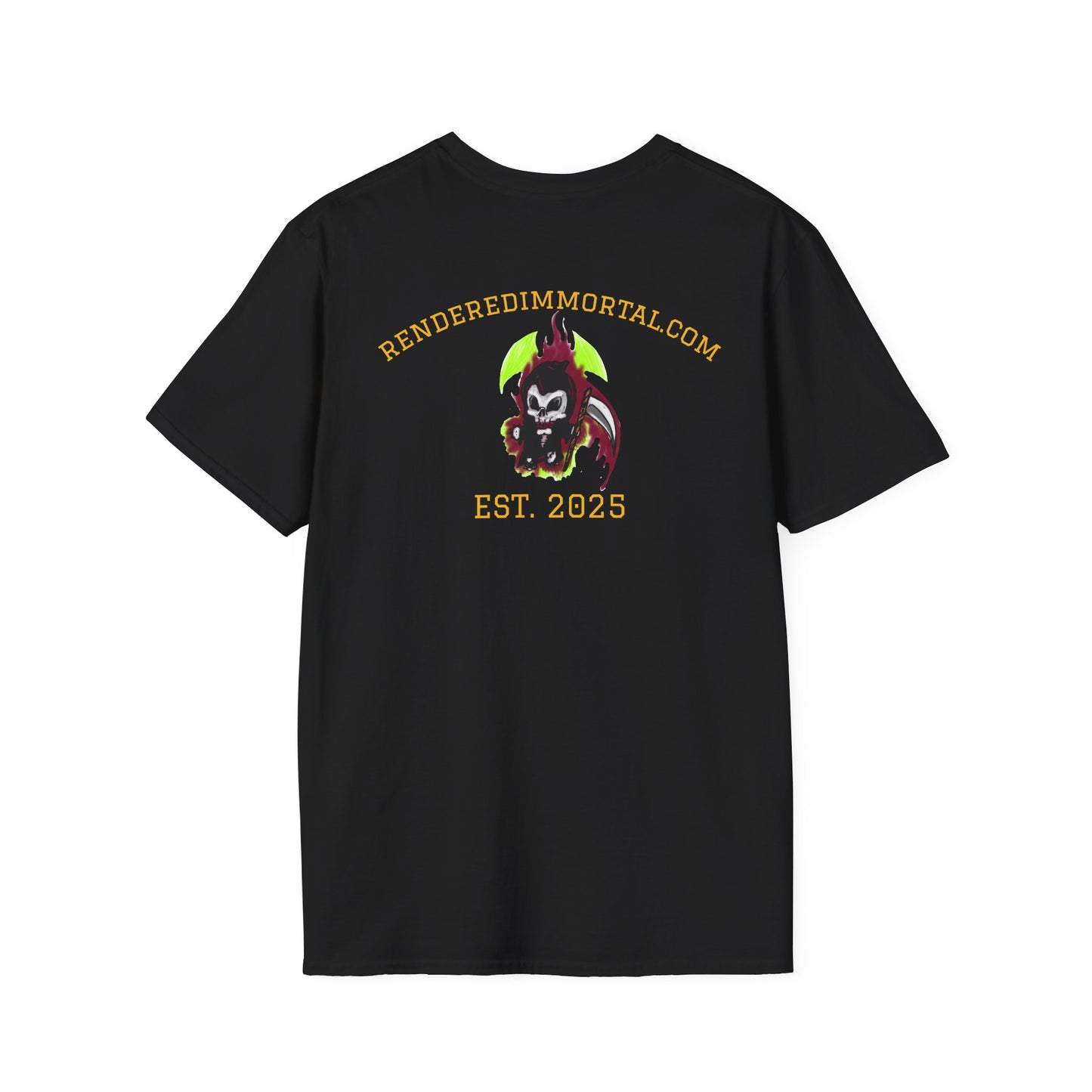 Unisex Graphic T-Shirt - "It's Always Raining in My Head" Horror Art Tee