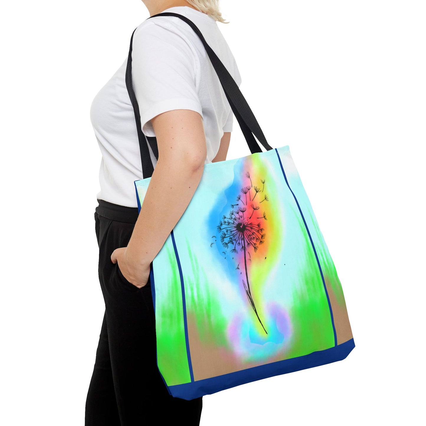 Vibrant Nature-Themed Tote Bag - Perfect for Eco Lovers, Beach Days, Daily Errands, Gift for Friends, Sustainable Fashion