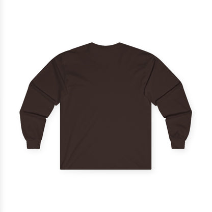 The Struggle Is Real long sleeve tee featuring a moody cinematic street scene by Reese Wilson