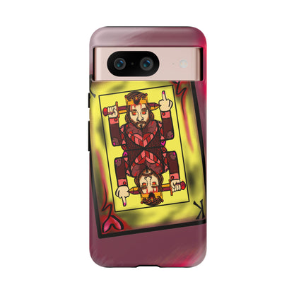 Playing Card Phone Case - Tough Cases with King Design