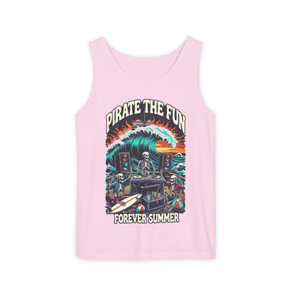 Forever Summer Tank — "Pirate the Fun / Forever Summer" Graphic Tank Top