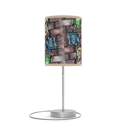 Graffiti Emotion Faces Table Lamp –Mental Expression Art Lamp (US/CA Plug)