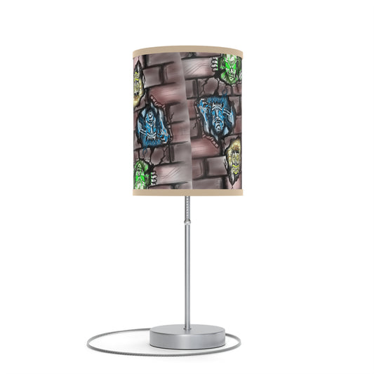Graffiti Emotion Faces Table Lamp –Mental Expression Art Lamp (US/CA Plug)