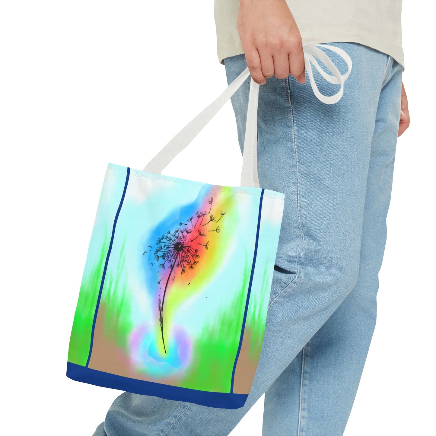 Vibrant Nature-Themed Tote Bag - Perfect for Eco Lovers, Beach Days, Daily Errands, Gift for Friends, Sustainable Fashion
