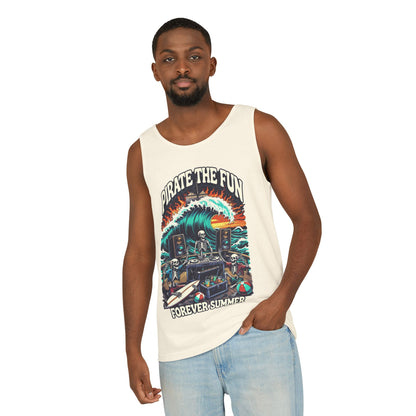 Forever Summer Tank — "Pirate the Fun / Forever Summer" Graphic Tank Top