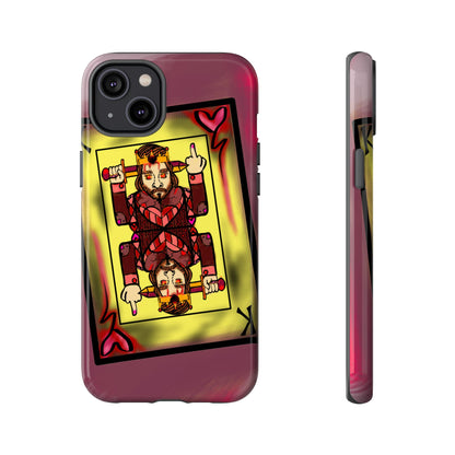 Playing Card Phone Case - Tough Cases with King Design