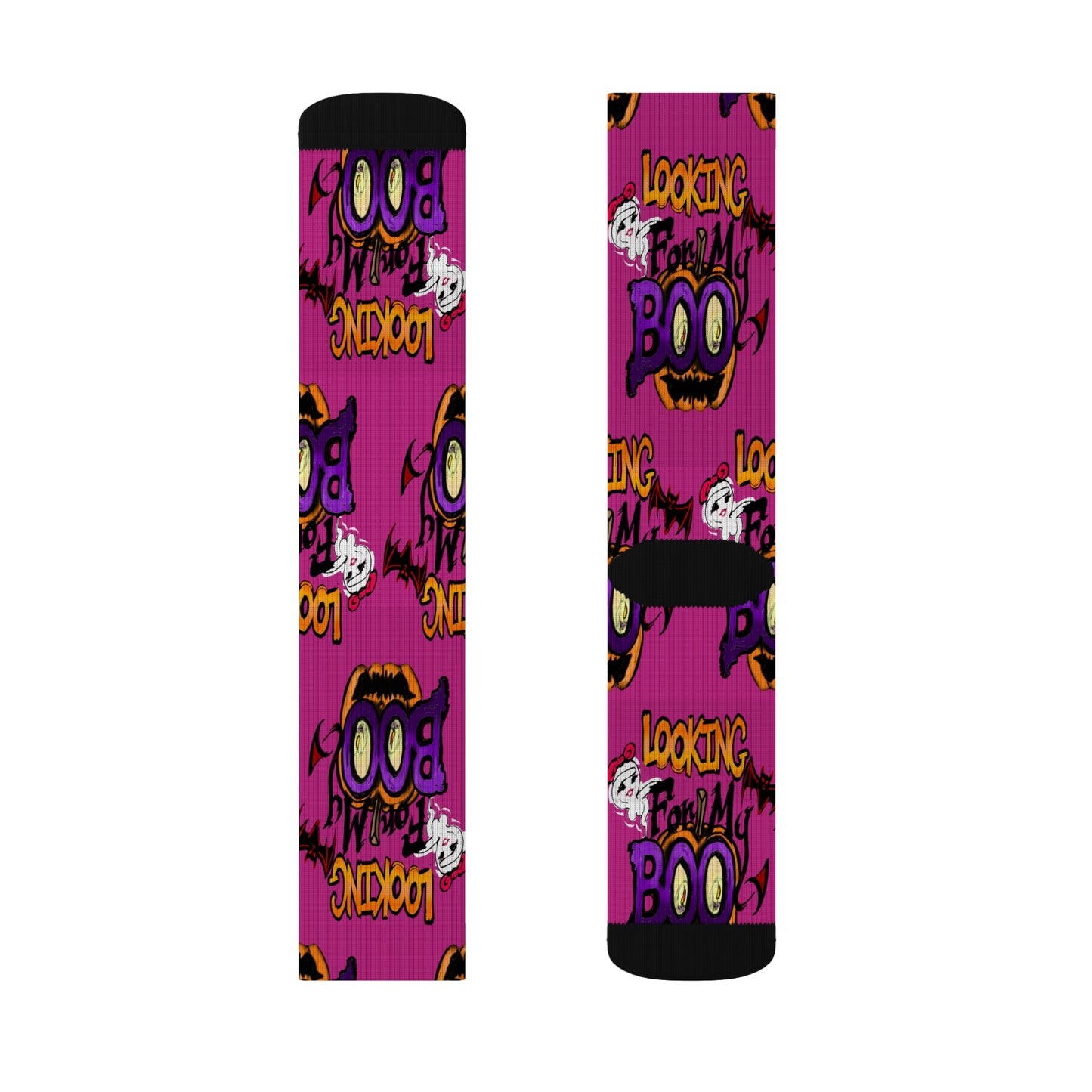 Halloween Sublimation Socks, Fun Socks for Halloween, Spooky Gifts, Costume Accessories, Sock Party Favors