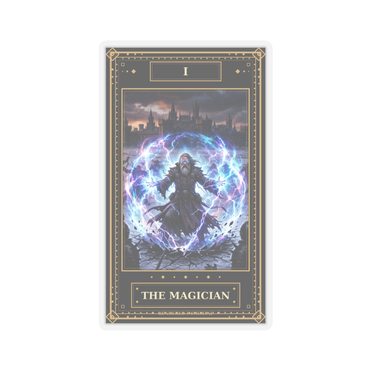 The Magician Tarot Sticker — The Immortal Arcana