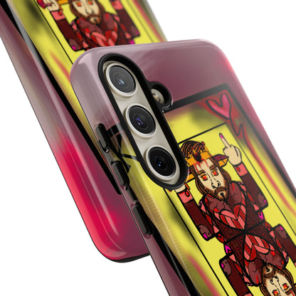 Playing Card Phone Case - Tough Cases with King Design